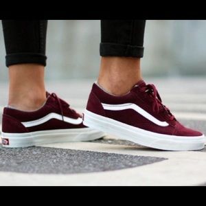 Maroon Old Skool Vans